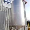 9,000 Ltr 316 Grade SS Jacketed Tank with Full-Sweep Scraped-Surface Mixer